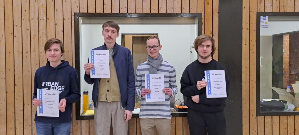 Die Sieger des A-Open