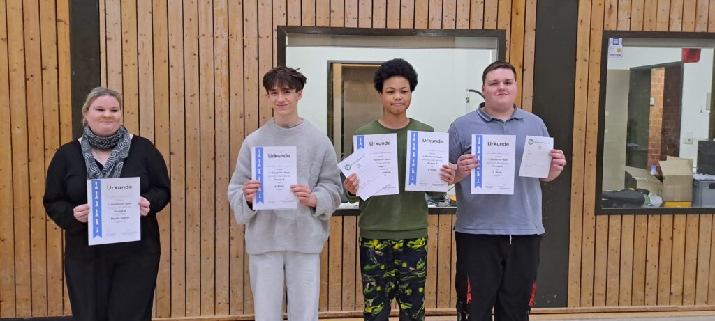 Die Sieger des B-Open.